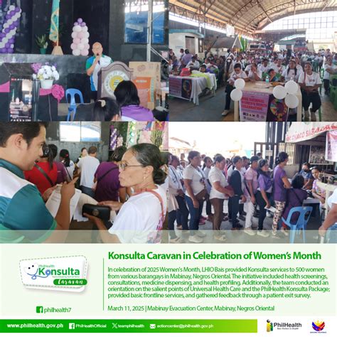 PhilHealth Gapan Women's Month celebration .